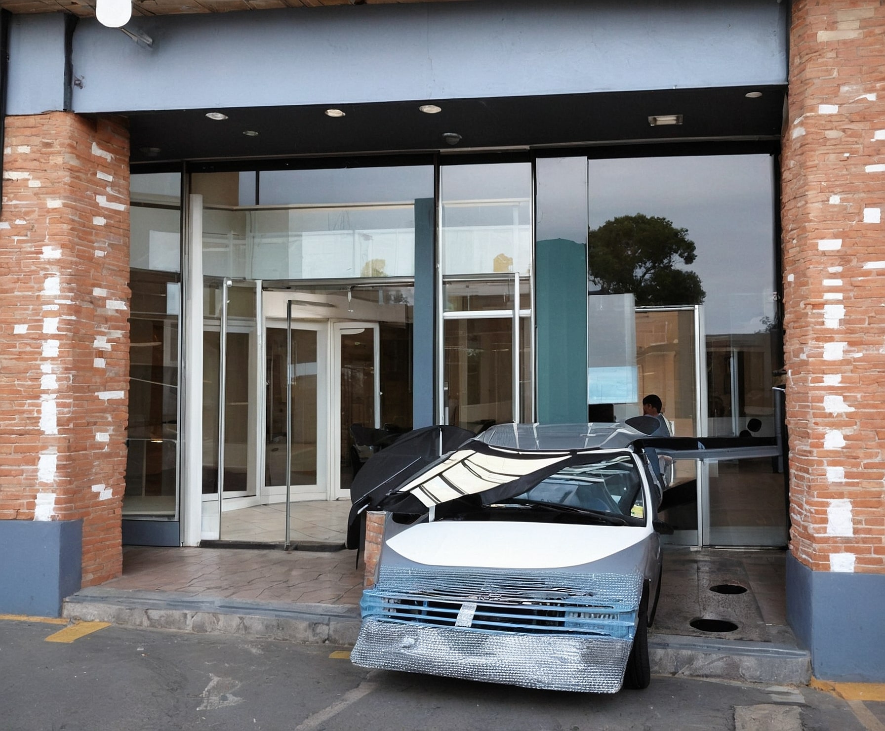 Carro usado inspeccionado y listo para venta.
